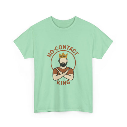 No-Contact King  – Narcissistic Survivor Tee | Lights