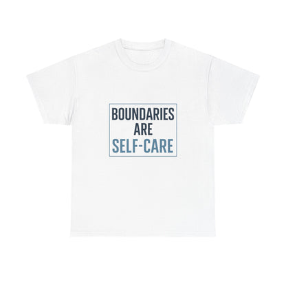 Boundaries Are Self-Care | Mental Health Awareness T-Shirt | Lights