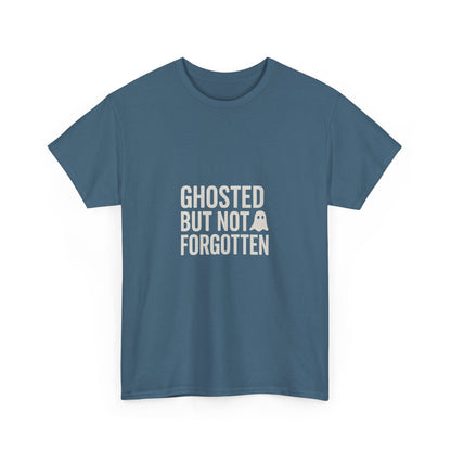 Ghosted But Not Forgotten™ | Retro-Spooky Ghost Graphic T-Shirt (Darks)