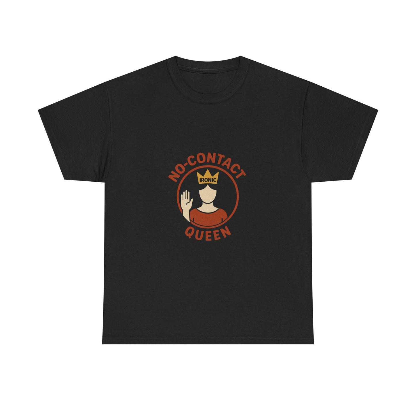 No-Contact Queen – Narcissistic Survivor Tee | Darks