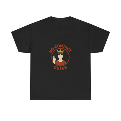 No-Contact Queen – Narcissistic Survivor Tee | Darks
