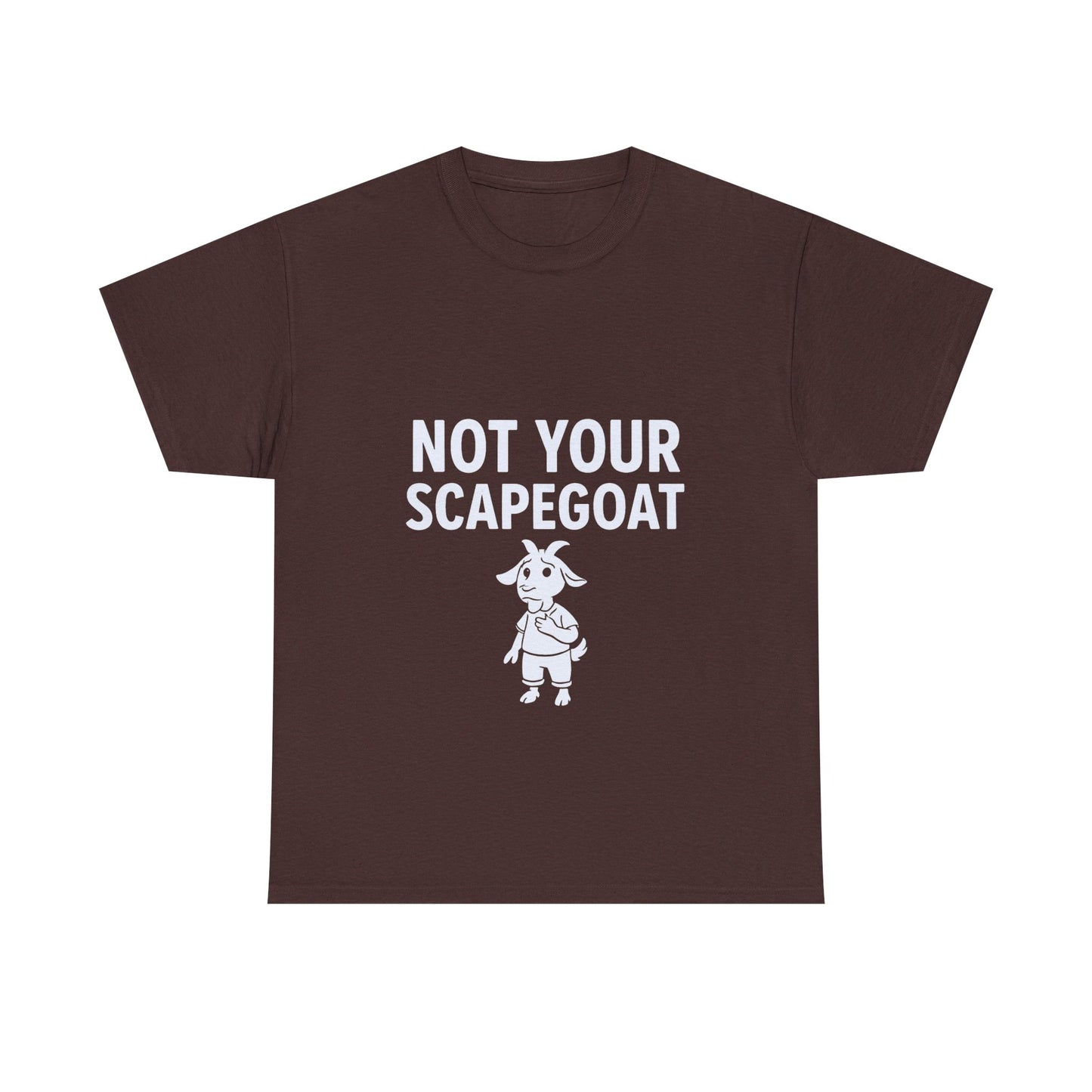 Not Your Scapegoat | Bold Mental Health & Narcissism Recovery Tee