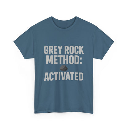 Grey Rock Method Activated | Narcissist Defense Shirt | Dark Edi