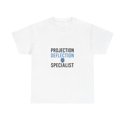 Projection Deflection Specialist Tee – Narc Humor Edition | Lights