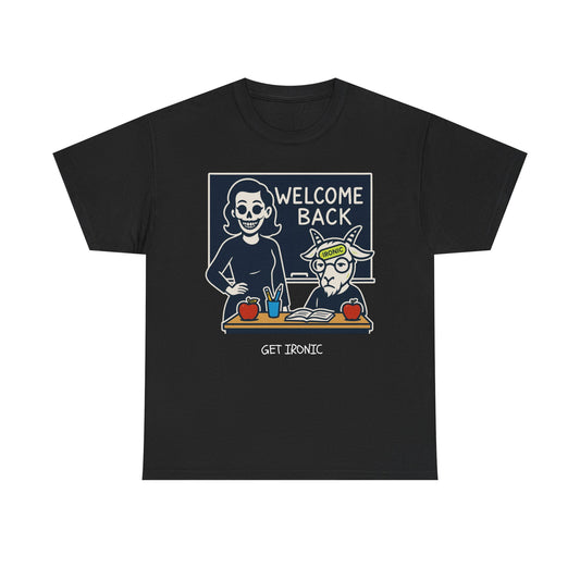 Back To School Madness | Irony 101 | T-Shirt | Darks
