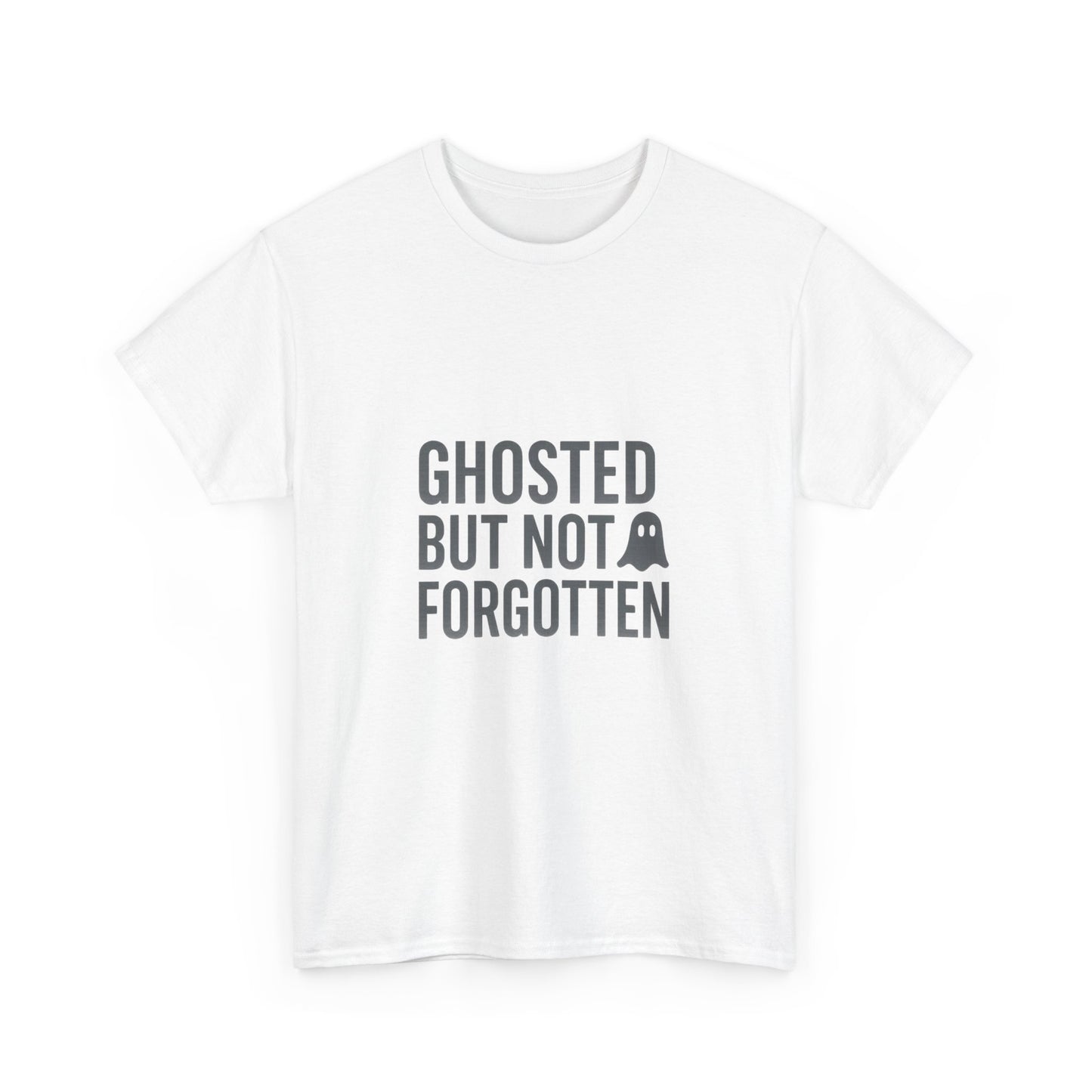 Ghosted But Not Forgotten™ | Retro-Spooky Ghost Graphic T-Shirt (Lights)