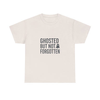 Ghosted But Not Forgotten™ | Retro-Spooky Ghost Graphic T-Shirt (Lights)