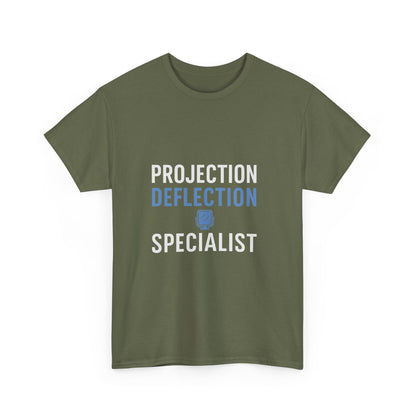 Projection Deflection Specialist Tee – Narc Humor Edition | Darks