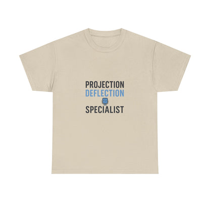 Projection Deflection Specialist Tee – Narc Humor Edition | Lights