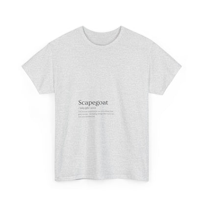 Scapegoat Definition Tee Light colors Edi – Funny Dysfunctional Family Blame Collector Shirt