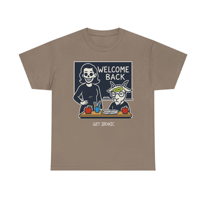 Back To School Madness | Irony 101 | T-Shirt | Darks