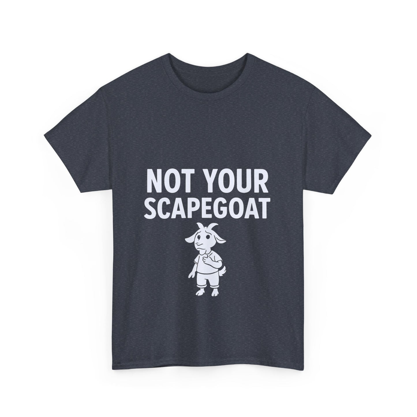 Not Your Scapegoat | Bold Mental Health & Narcissism Recovery Tee