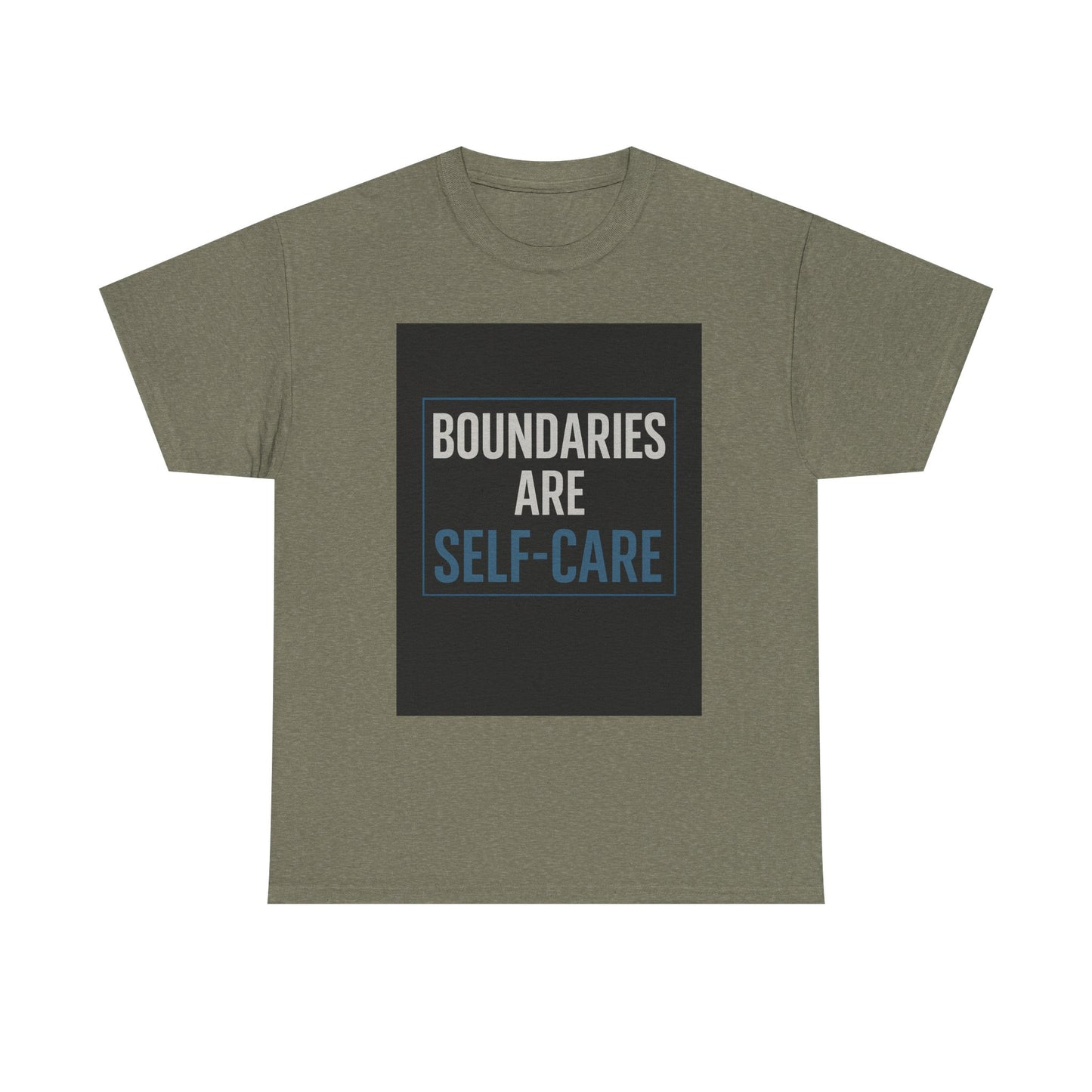 Boundaries Are Self-Care | Mental Health Awareness T-Shirt | Dark