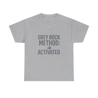 Grey Rock Method Activated | Narcissist Defense Shirt | Lights