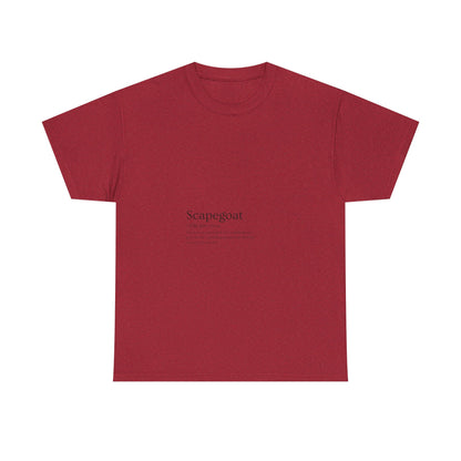 Scapegoat Definition Tee Light colors Edi – Funny Dysfunctional Family Blame Collector Shirt