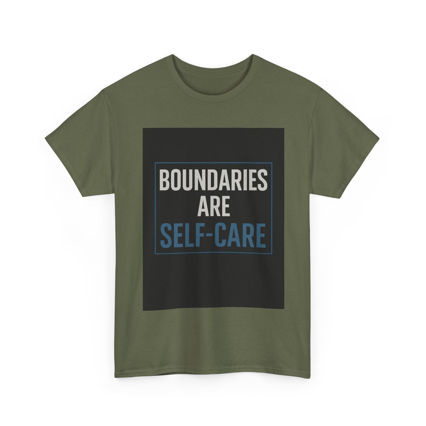 Boundaries Are Self-Care | Mental Health Awareness T-Shirt | Dark