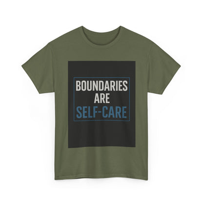 Boundaries Are Self-Care | Mental Health Awareness T-Shirt | Dark