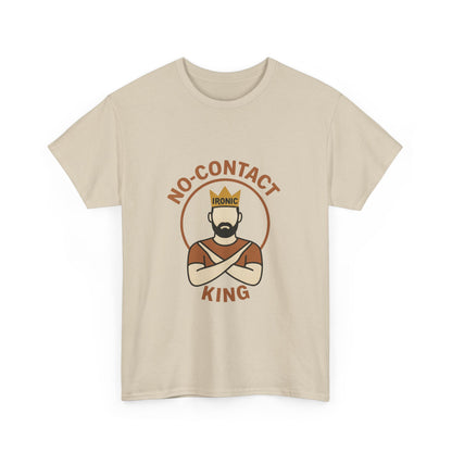 No-Contact King  – Narcissistic Survivor Tee | Lights