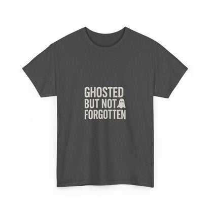 Ghosted But Not Forgotten™ | Retro-Spooky Ghost Graphic T-Shirt (Darks)