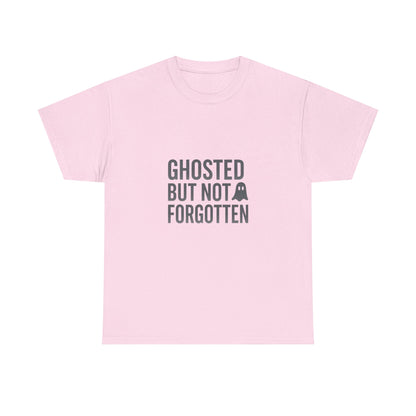 Ghosted But Not Forgotten™ | Retro-Spooky Ghost Graphic T-Shirt (Lights)