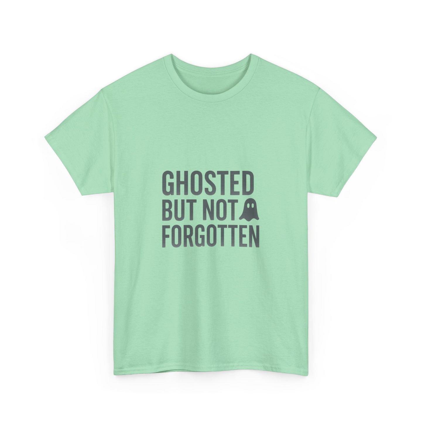 Ghosted But Not Forgotten™ | Retro-Spooky Ghost Graphic T-Shirt (Lights)
