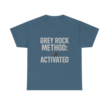 Grey Rock Method Activated | Narcissist Defense Shirt | Dark Edi