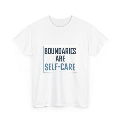 Boundaries Are Self-Care | Mental Health Awareness T-Shirt | Lights