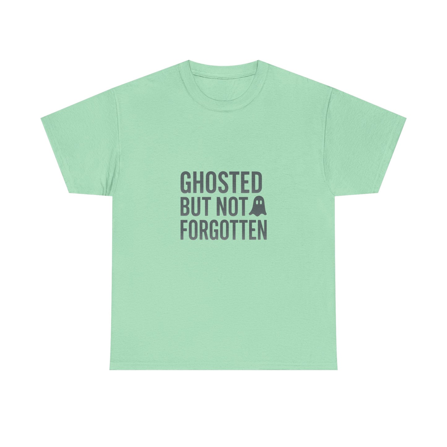 Ghosted But Not Forgotten™ | Retro-Spooky Ghost Graphic T-Shirt (Lights)