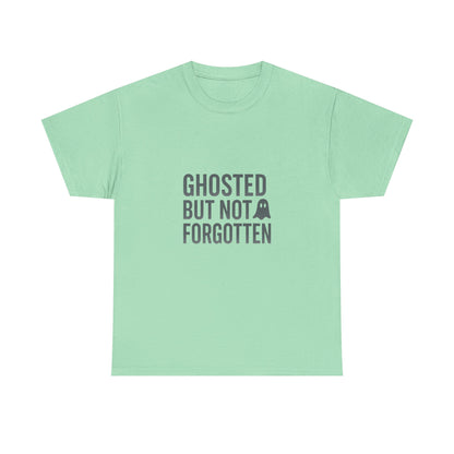Ghosted But Not Forgotten™ | Retro-Spooky Ghost Graphic T-Shirt (Lights)
