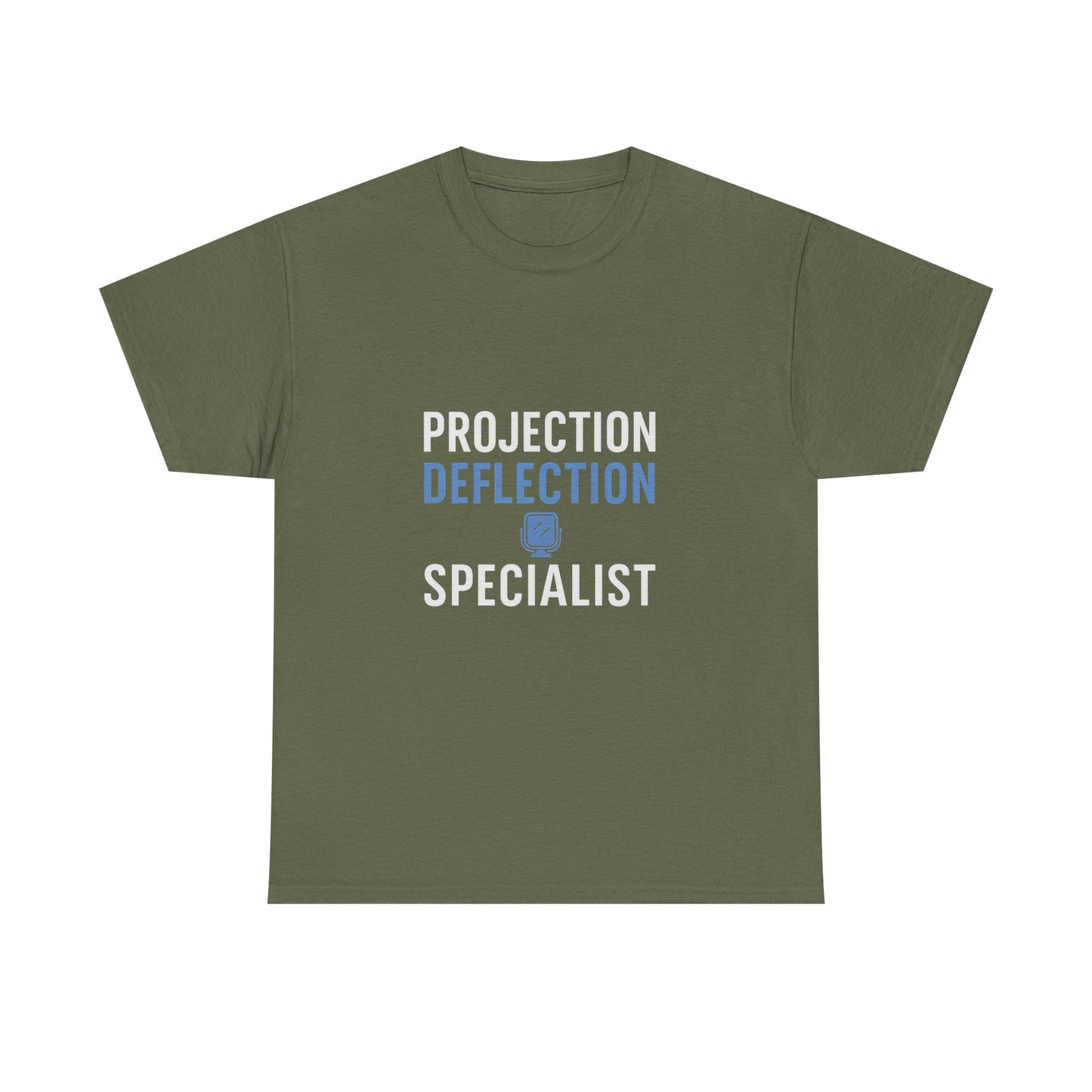 Projection Deflection Specialist Tee – Narc Humor Edition | Darks