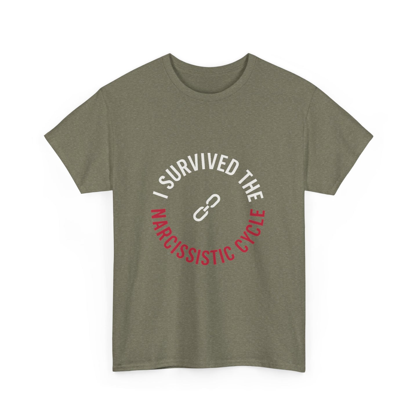 I Survived the Narcissistic Cycle – Empowerment Statement T-Shirt | Dark