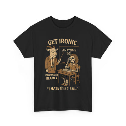 IRONIC Anatomy 101 | Funny Back-to-School | T-Shirt | Teachers and Students
