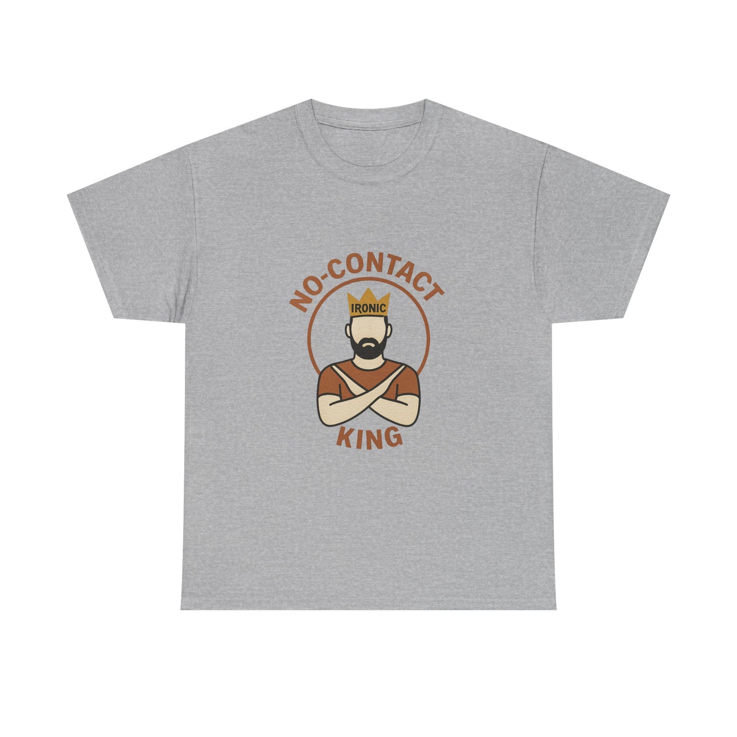 No-Contact King  – Narcissistic Survivor Tee | Lights