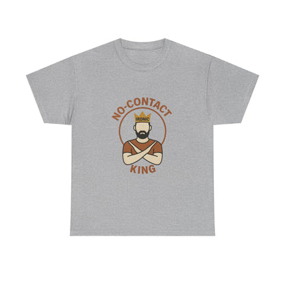 No-Contact King  – Narcissistic Survivor Tee | Lights