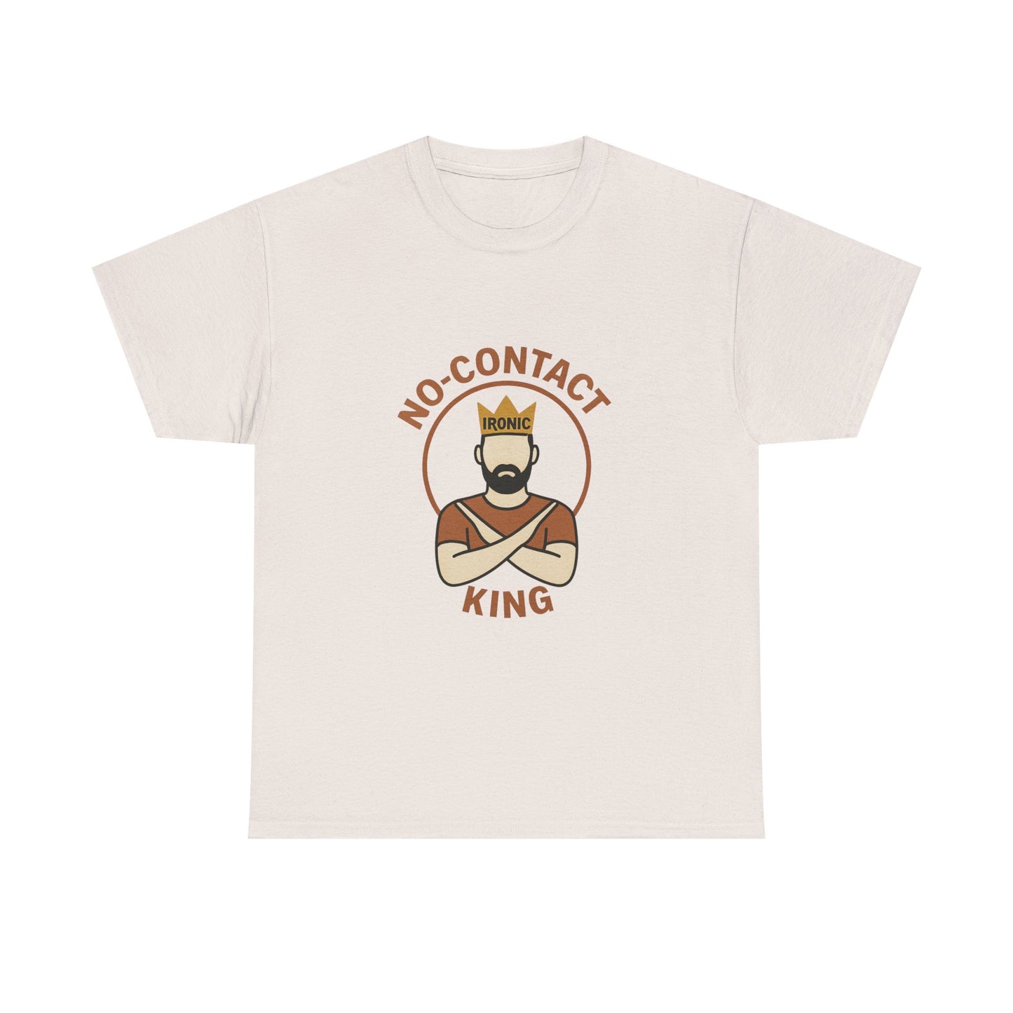 No-Contact King  – Narcissistic Survivor Tee | Lights