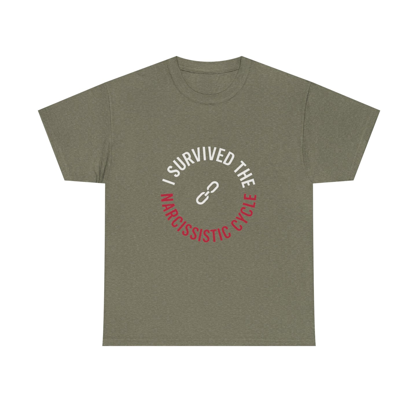 I Survived the Narcissistic Cycle – Empowerment Statement T-Shirt | Dark