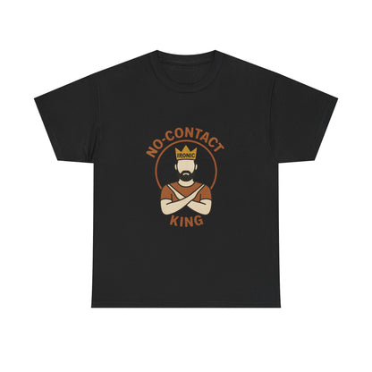 No-Contact King  – Narcissistic Survivor Tee | Darks