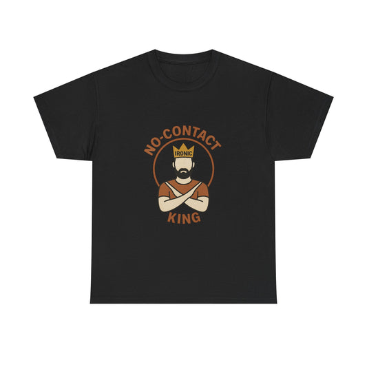 No-Contact King  – Narcissistic Survivor Tee | Darks