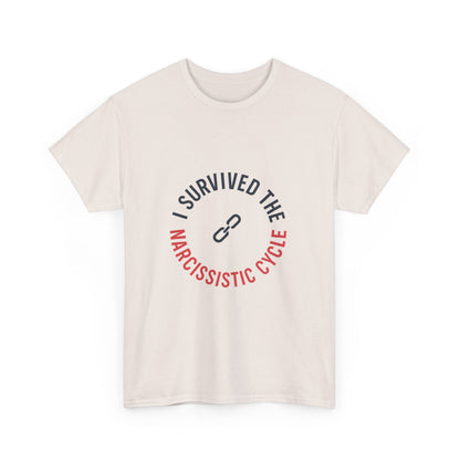 I Survived the Narcissistic Cycle – Empowerment Statement T-Shirt | Lights