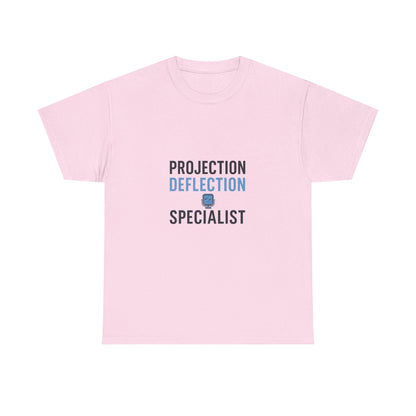 Projection Deflection Specialist Tee – Narc Humor Edition | Lights