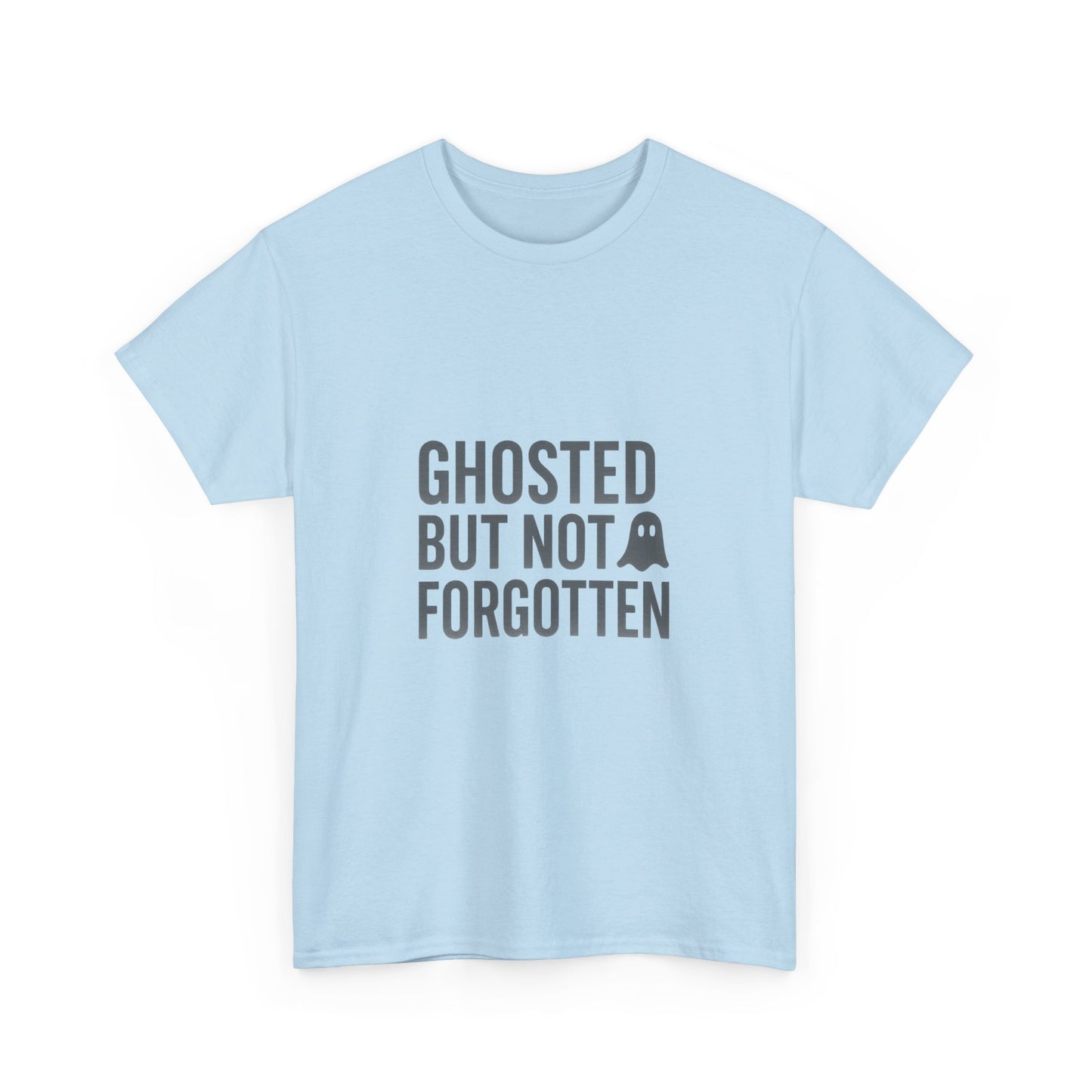 Ghosted But Not Forgotten™ | Retro-Spooky Ghost Graphic T-Shirt (Lights)