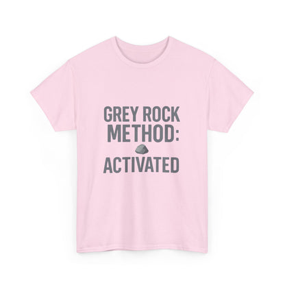 Grey Rock Method Activated | Narcissist Defense Shirt | Lights