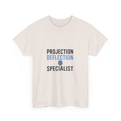 Projection Deflection Specialist Tee – Narc Humor Edition | Lights