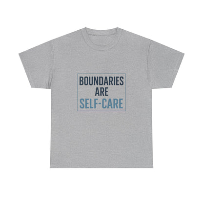 Boundaries Are Self-Care | Mental Health Awareness T-Shirt | Lights