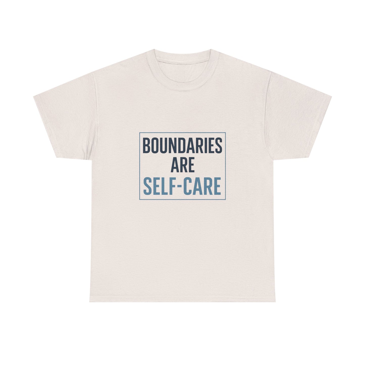 Boundaries Are Self-Care | Mental Health Awareness T-Shirt | Lights
