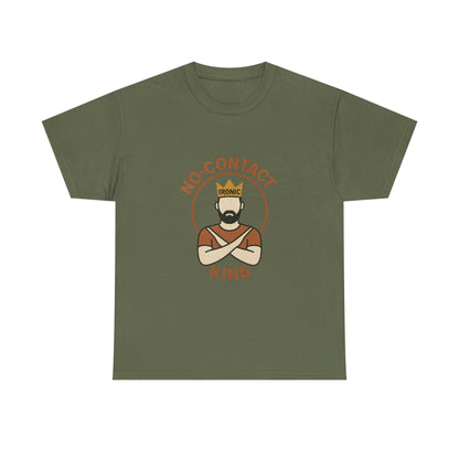 No-Contact King  – Narcissistic Survivor Tee | Darks