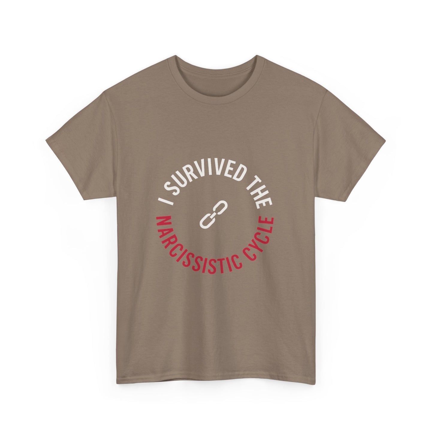 I Survived the Narcissistic Cycle – Empowerment Statement T-Shirt | Dark