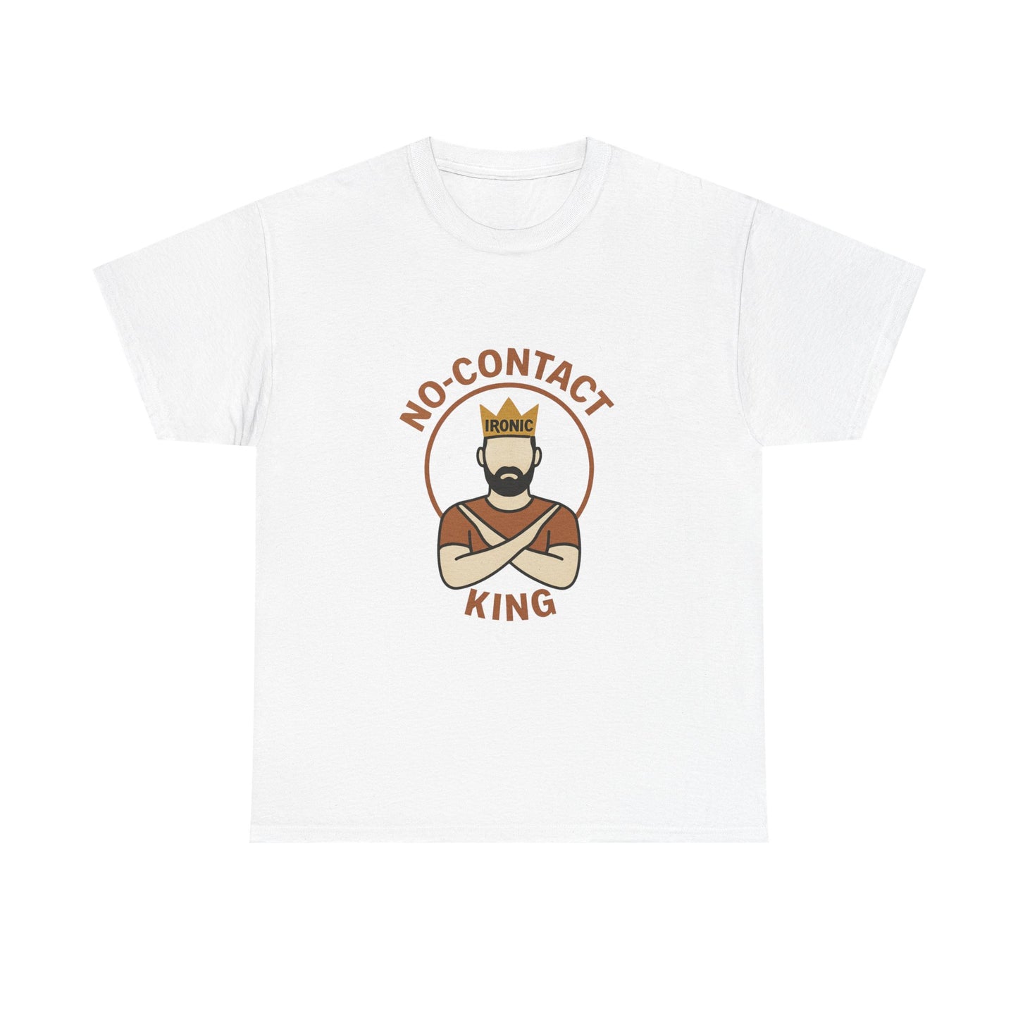 No-Contact King  – Narcissistic Survivor Tee | Lights