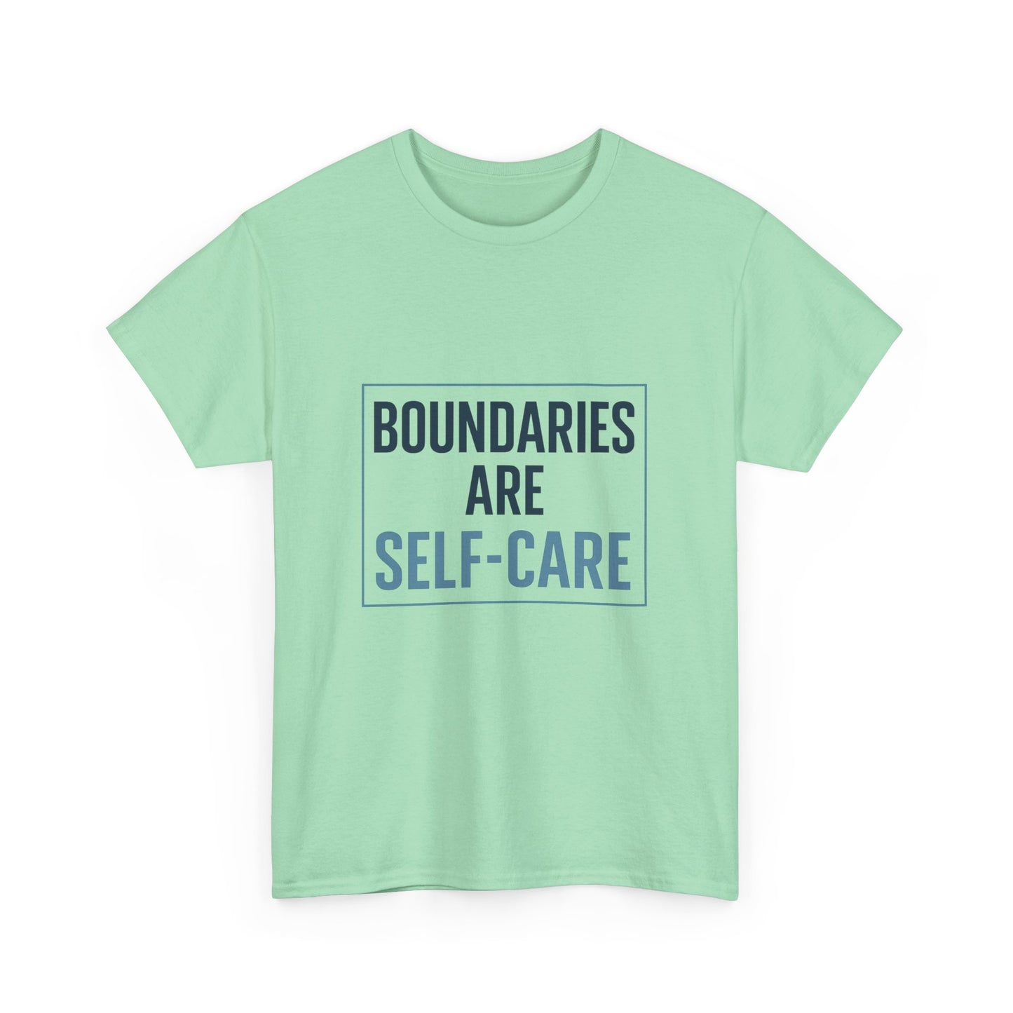 Boundaries Are Self-Care | Mental Health Awareness T-Shirt | Lights