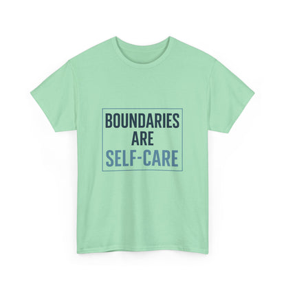 Boundaries Are Self-Care | Mental Health Awareness T-Shirt | Lights